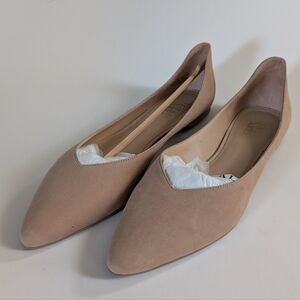 Elegant Nude Women's Flats